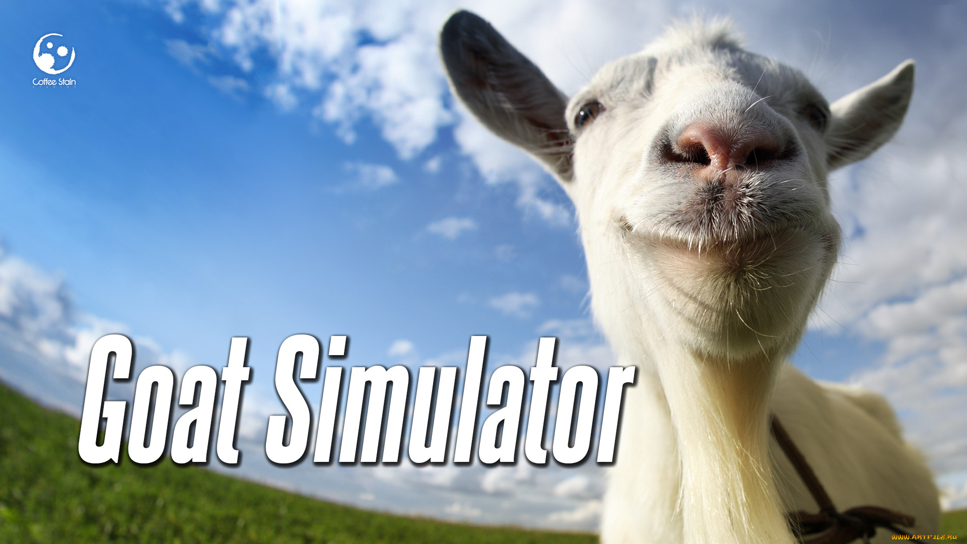 Обои Goat Simulator Видео Игры Goat Simulator, обои для рабочего стола,  фотографии goat simulator, видео игры, игра, симулятор, simulator, goat,  козел, животное Обои для рабочего стола, скачать обои картинки заставки на  рабочий